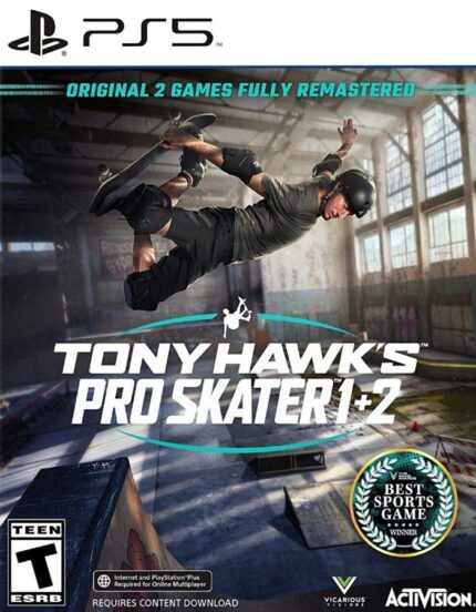 Tony Hawk's Pro Skater 1 + 2 -  PS5 - Mídia Digital