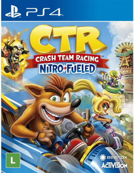 Crash Team Racing Nitro-Fueled - PS4 - Mídia Digital