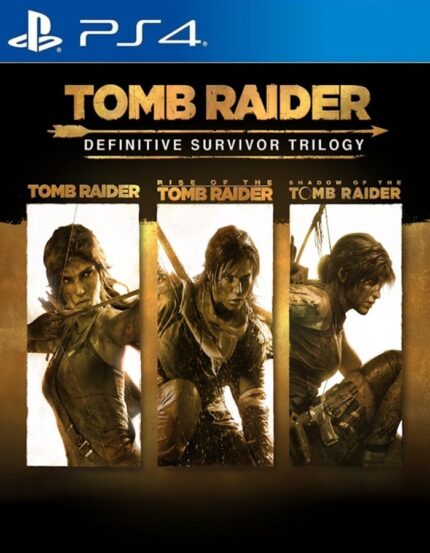 Tomb Raider: Definitive Survivor Trilogy - PS4 - Mídia Digital