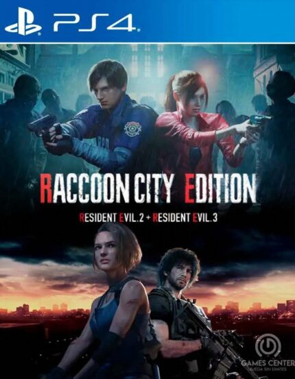 RESIDENT EVIL RACCOON CITY EDITION - PS4 - Mídia Digital