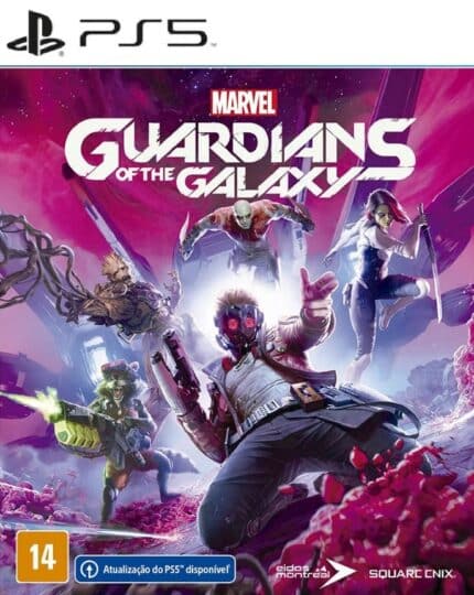 Guardiões da Galáxia da Marvel - PS5 - Mídia Digital