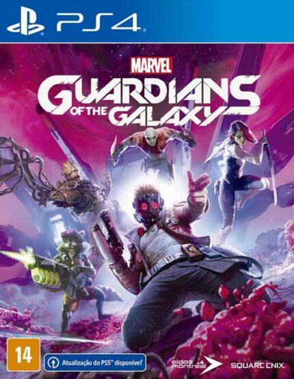 Guardiões da Galáxia da Marvel – PS4 – Mídia Digital