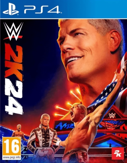 WWE 2K24 - PS4 - Mídia Digital