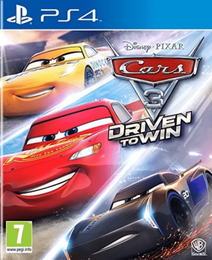 Carros 3: Correndo para Vencer - PS4 - Mídia Digital