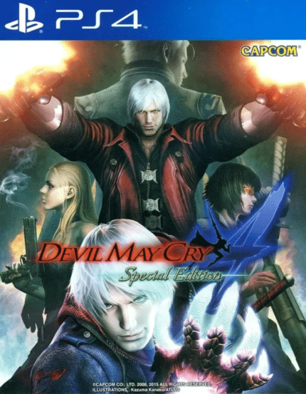 Devil May Cry 4 - PS4 - Mídia Digital