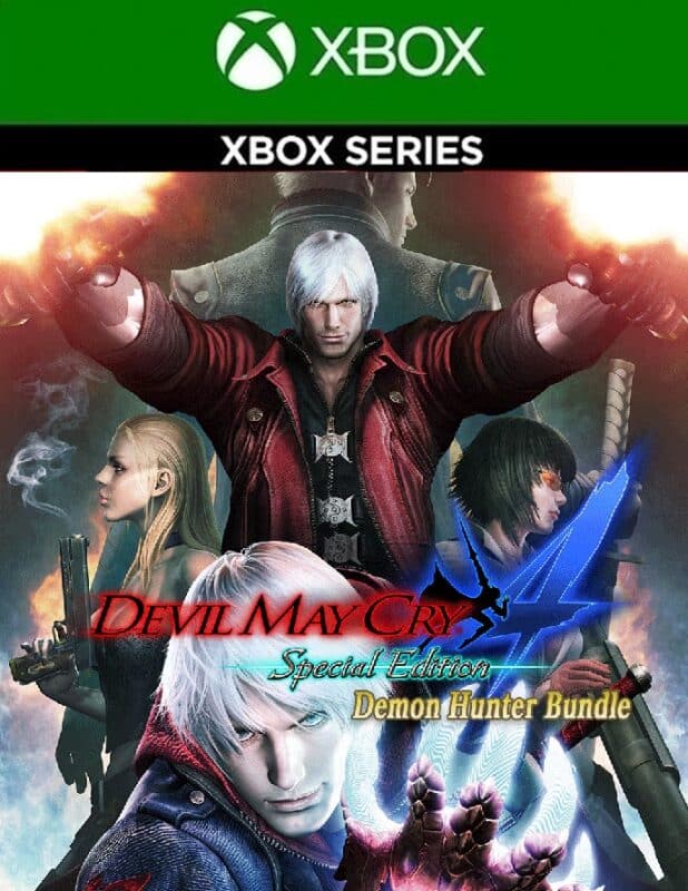 DMC4SE Demon Hunter Bundle – XBOX SERIES – Mídia Digital – Local Games